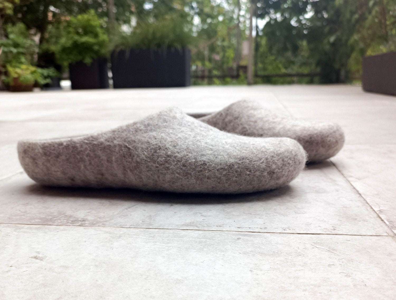 Natural Beige Unisex Slippers - Low Back Design - Home Soul