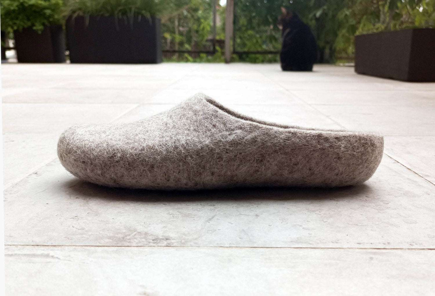 Natural Beige Unisex Slippers - Low Back Design - Home Soul