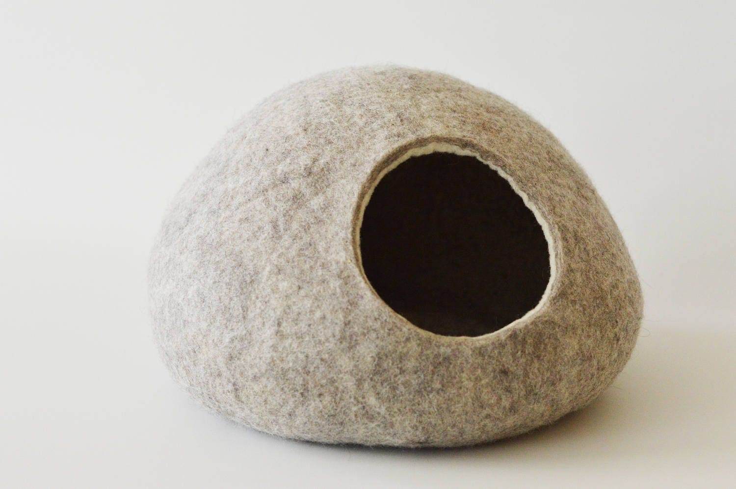 Two Color Pet Bed - Custom Cat Cave - Home Soul