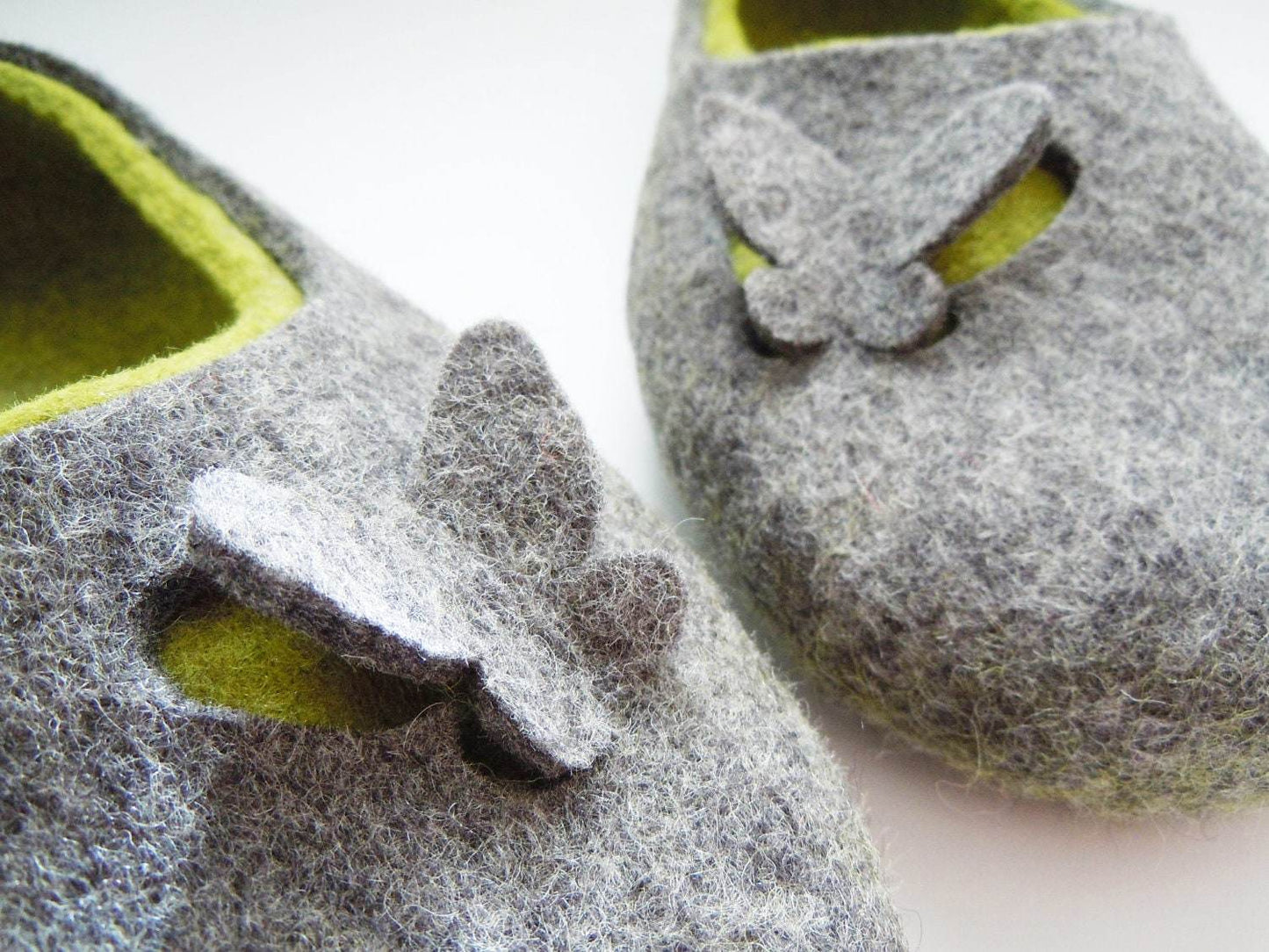 Butterflies Slippers - Whimsical House Shoes - Home Soul