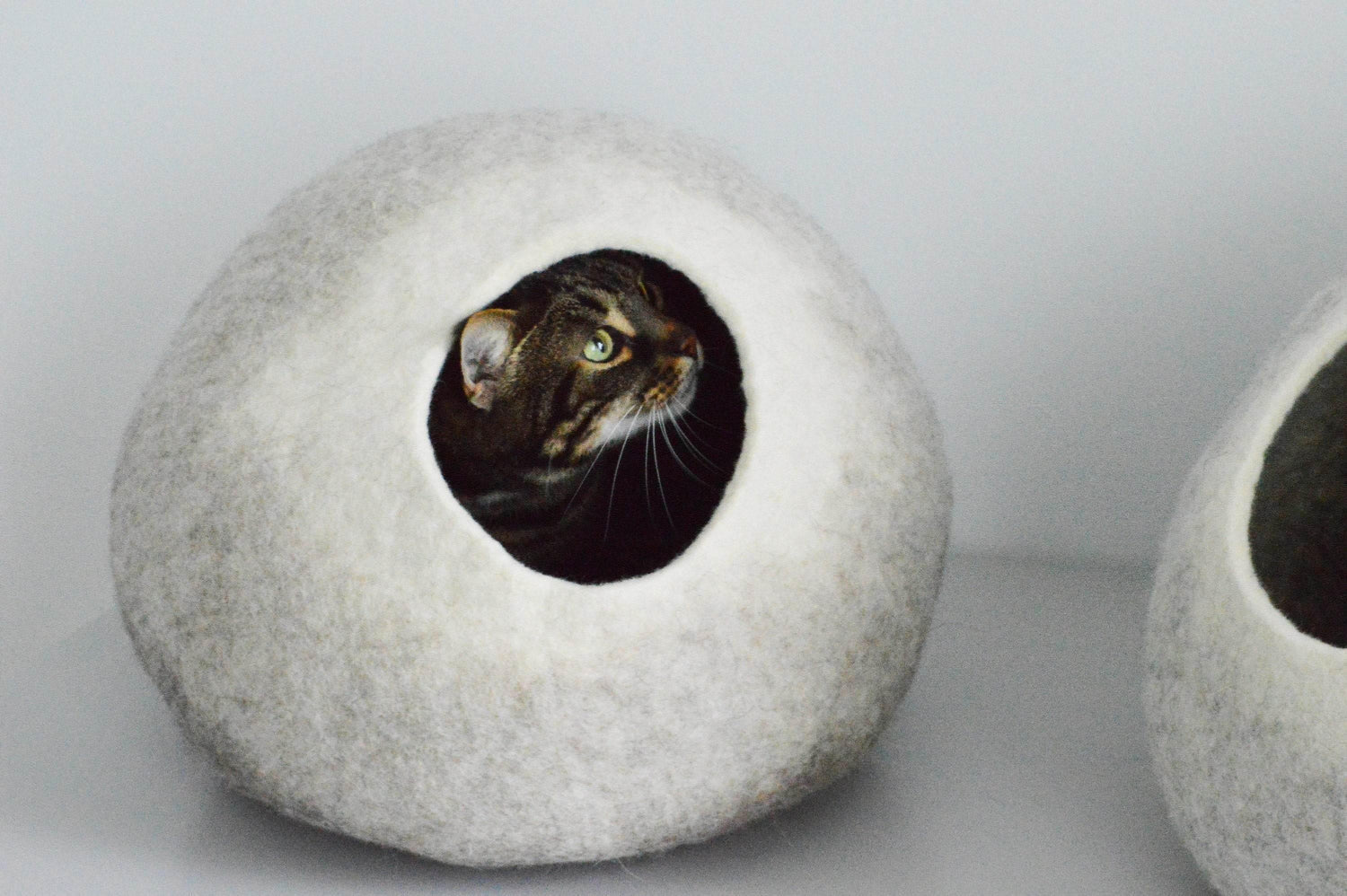 Premium Bubble Cat House - Ombre Wool Pet Bed - Home Soul