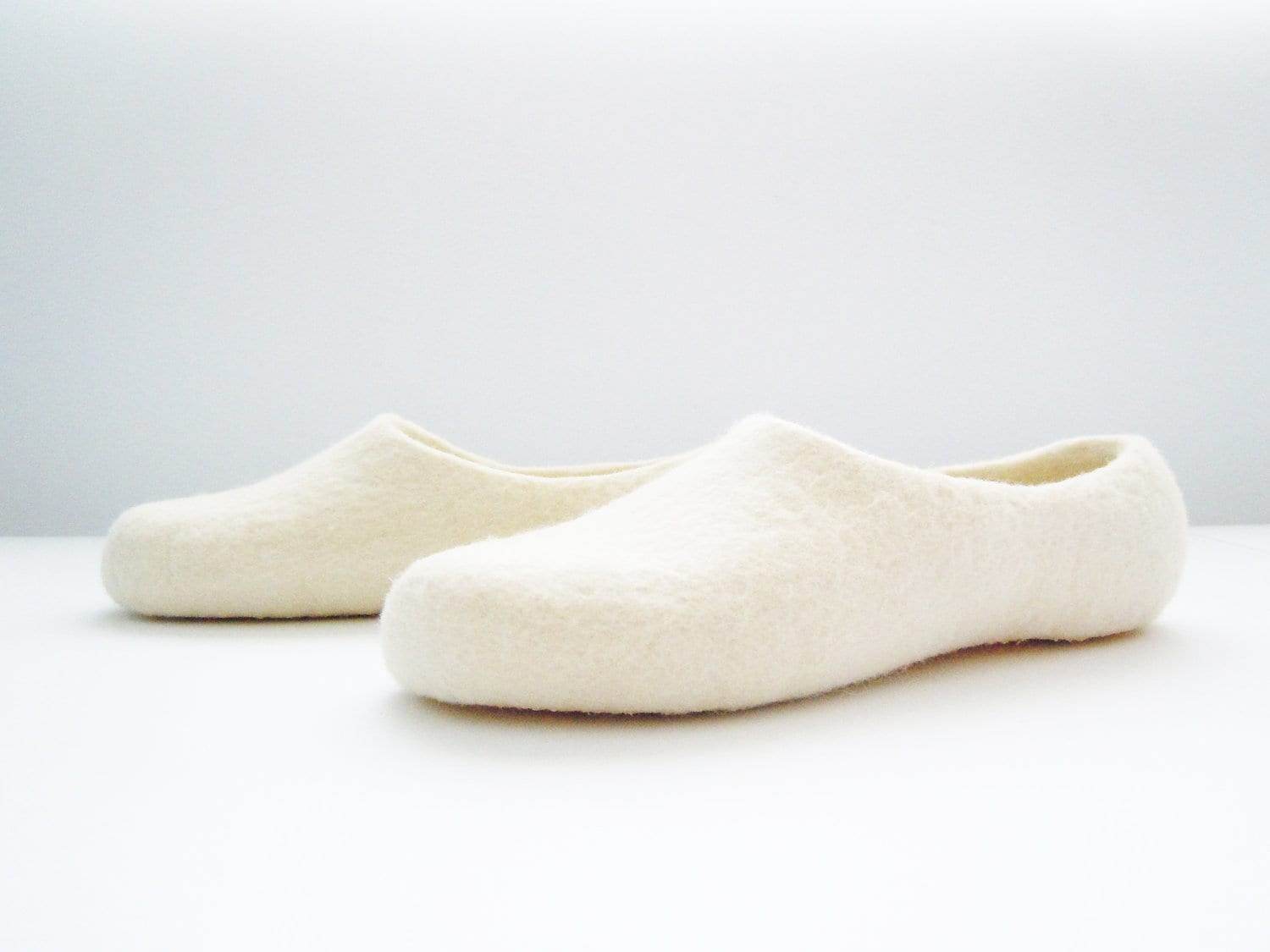Bespoke Wool Slippers - Custom Color House Shoes - Home Soul