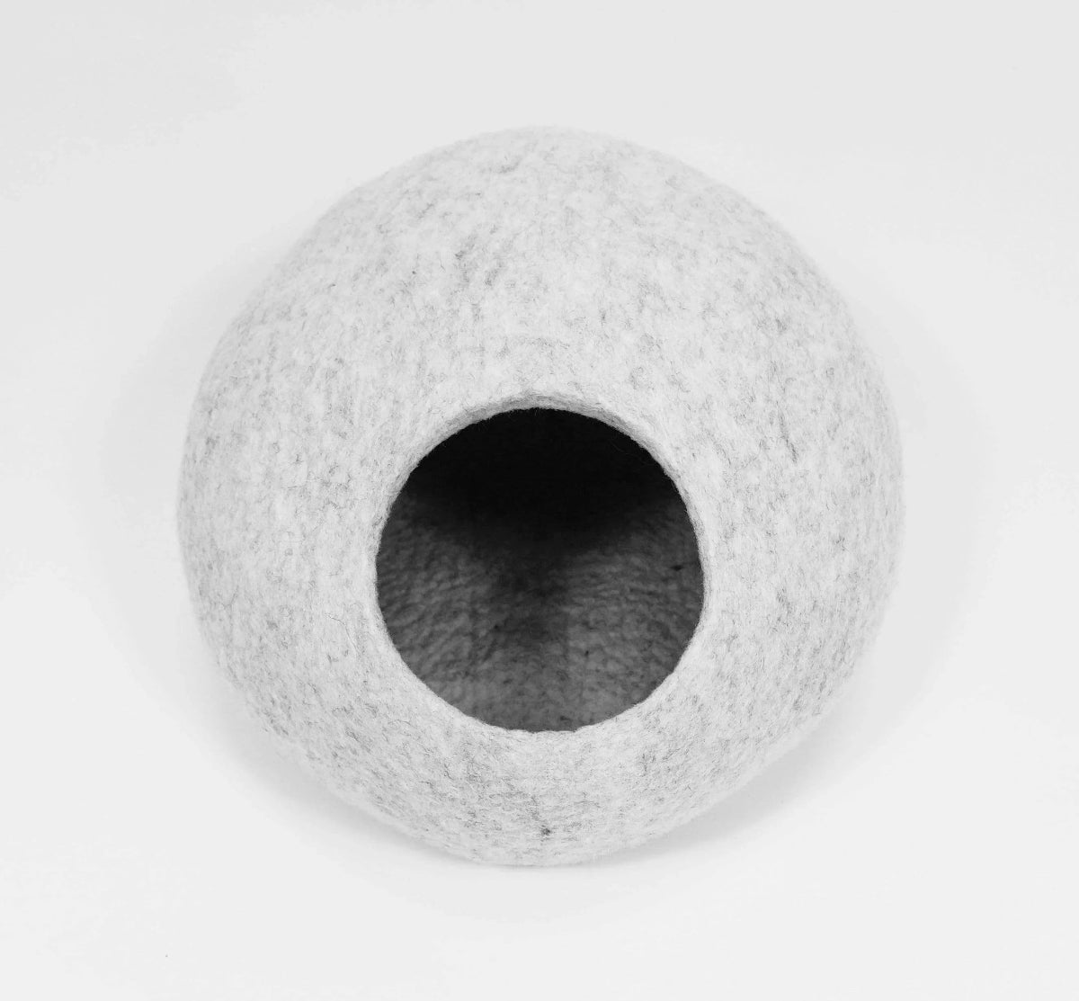 Modern Grey Pet Bed - Contemporary Cat Cave - Home Soul