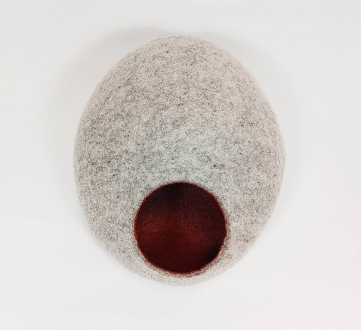 Bespoke Two Color Pet Bed - Handcrafted Cat Cave - Home Soul