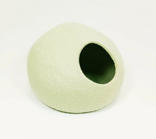 Green Tea Color Pet Bed - Custom Cat Cave - Home Soul